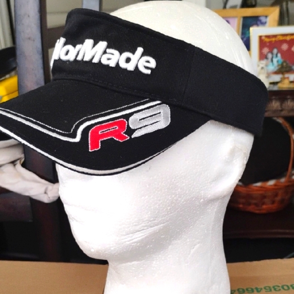 Black TaylorMade Golf Visor